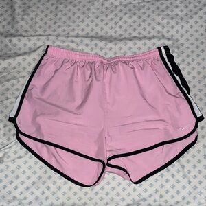 Nike Women's Athletic Shorts in Pink and Black